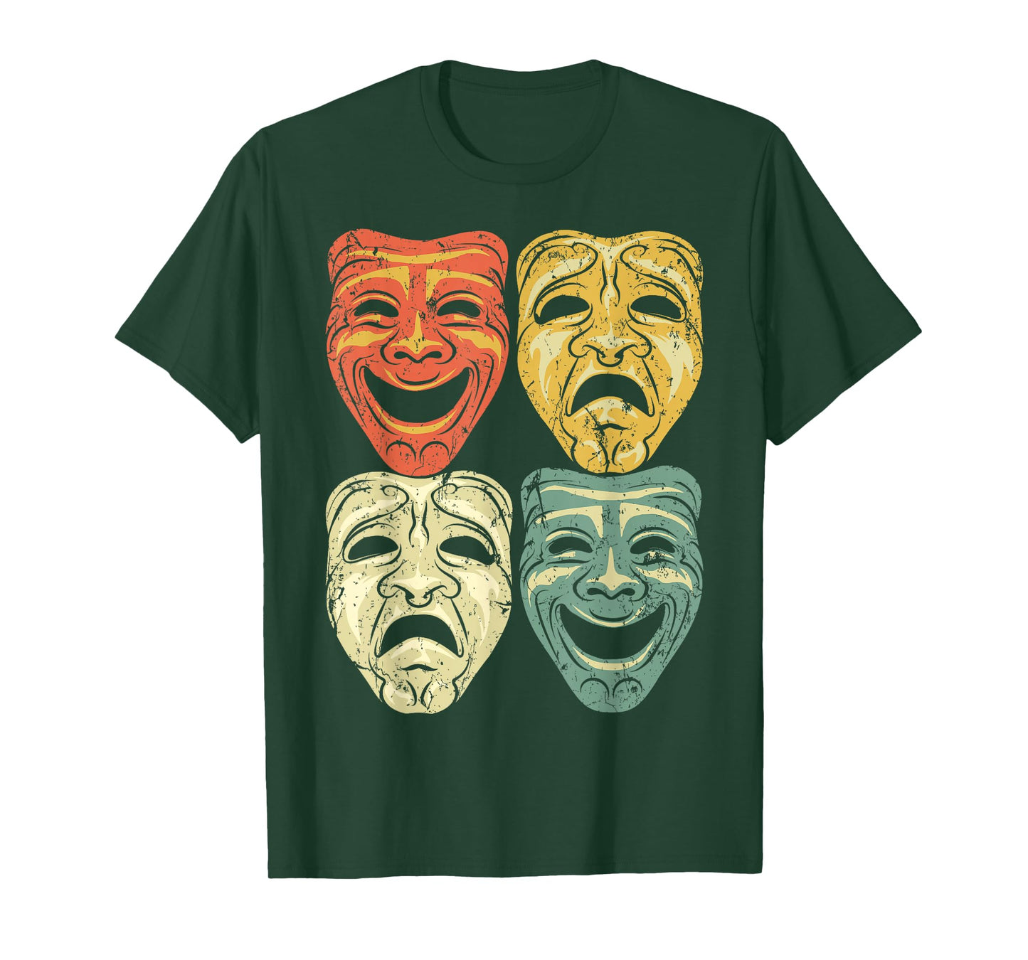 Theatre Art for Men Women Broadway Drama Musical Theater T-Shirt