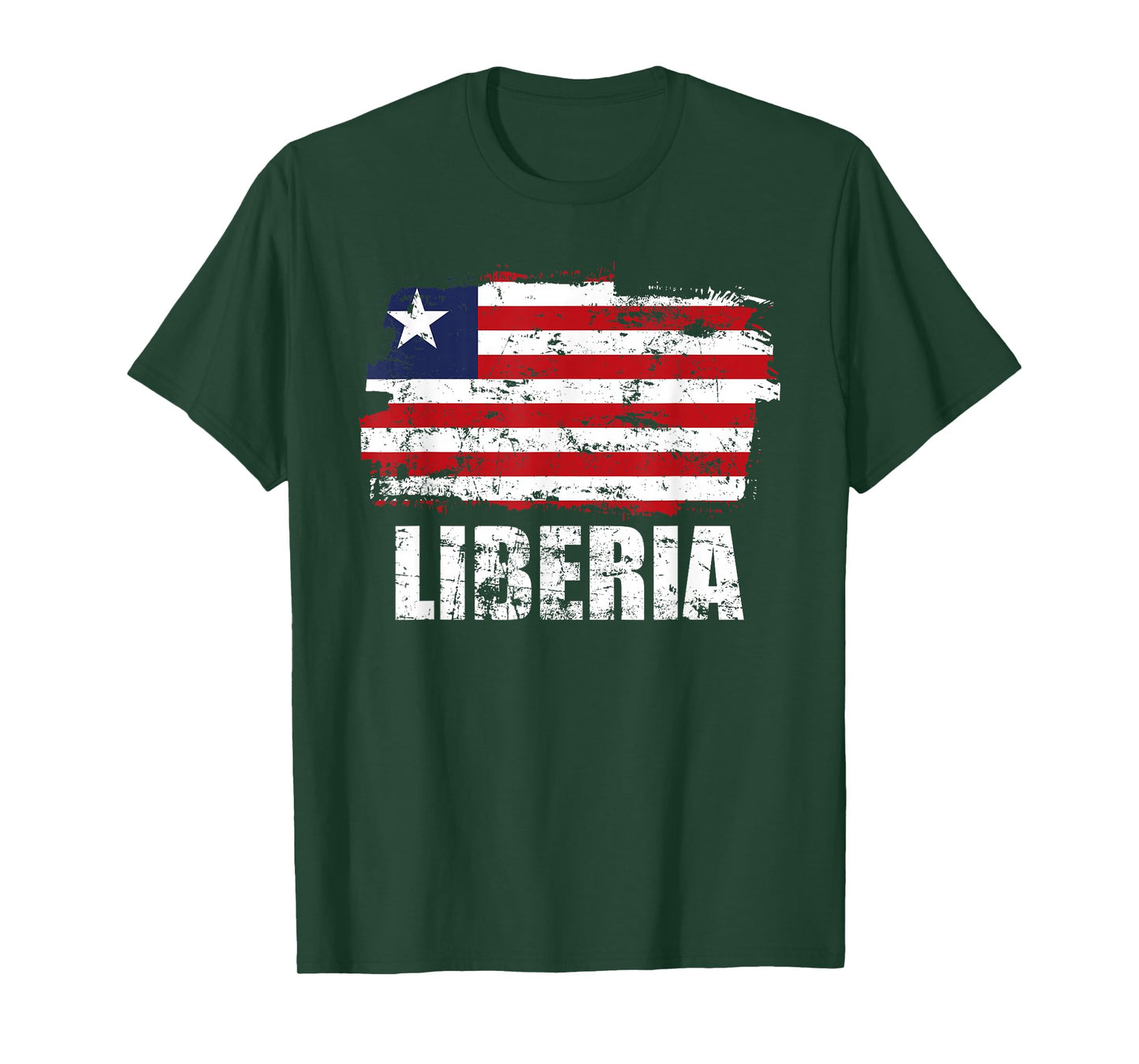 Cool Liberia Liberian Flag Pride T-Shirt