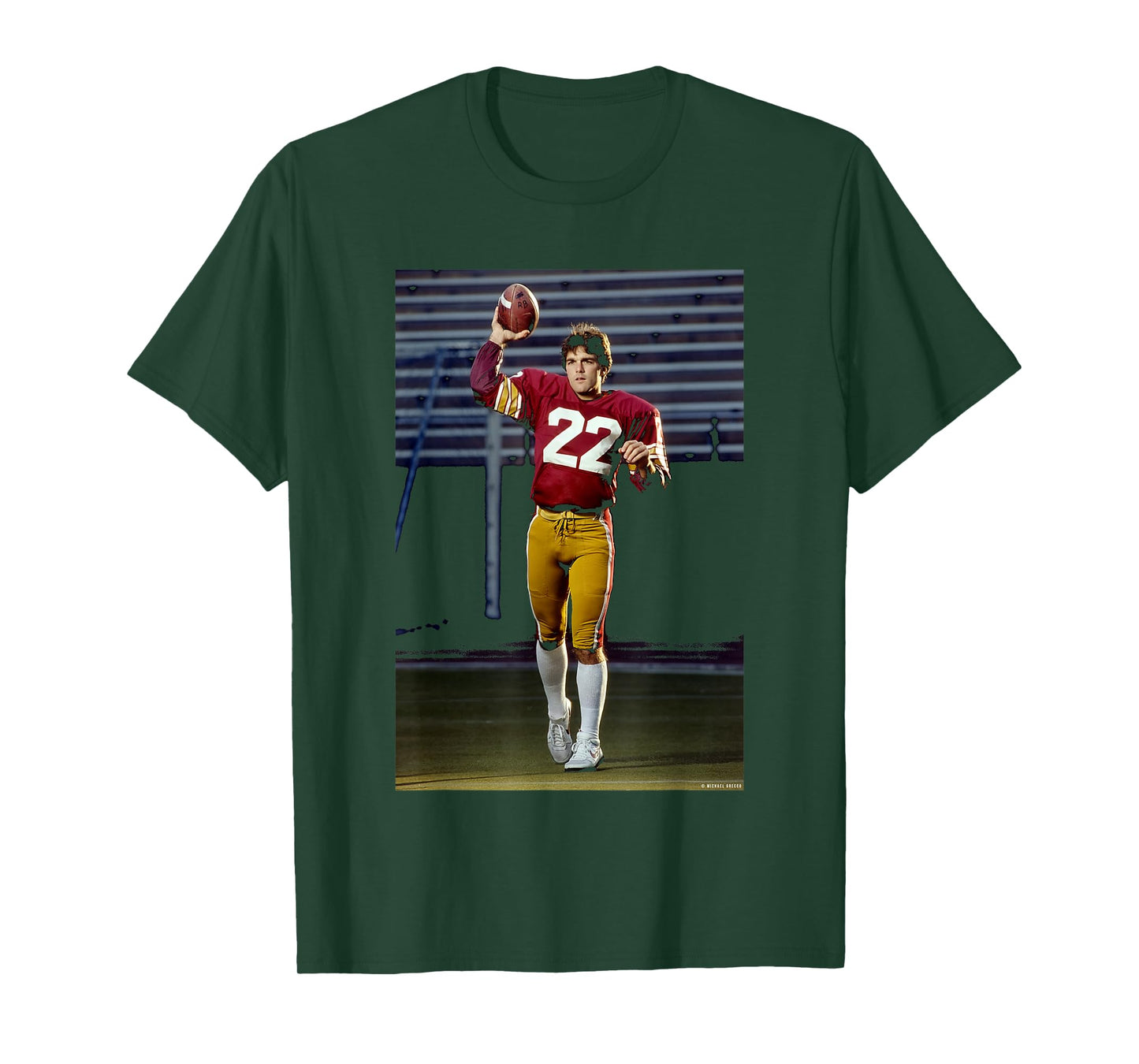 Boston College Doug Flutie Football NFL Michael Grecco T-Shirt