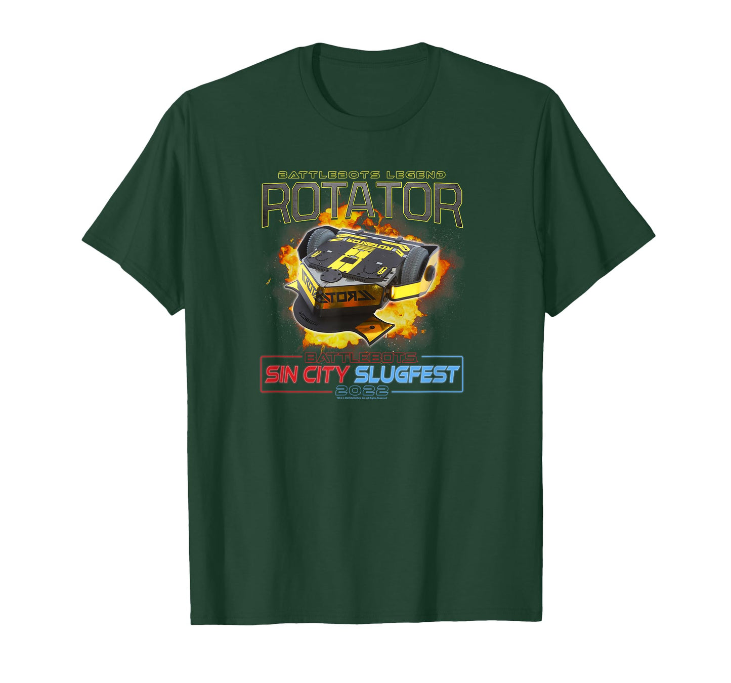 BattleBots Sin City Slugfest Rotator T-Shirt