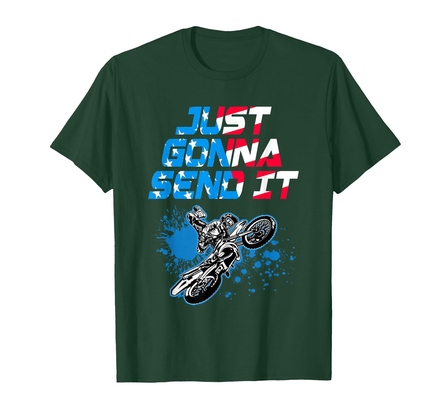Just Gonna Send It - Motocross Shirt - Dirt Bike Tee T-Shirt