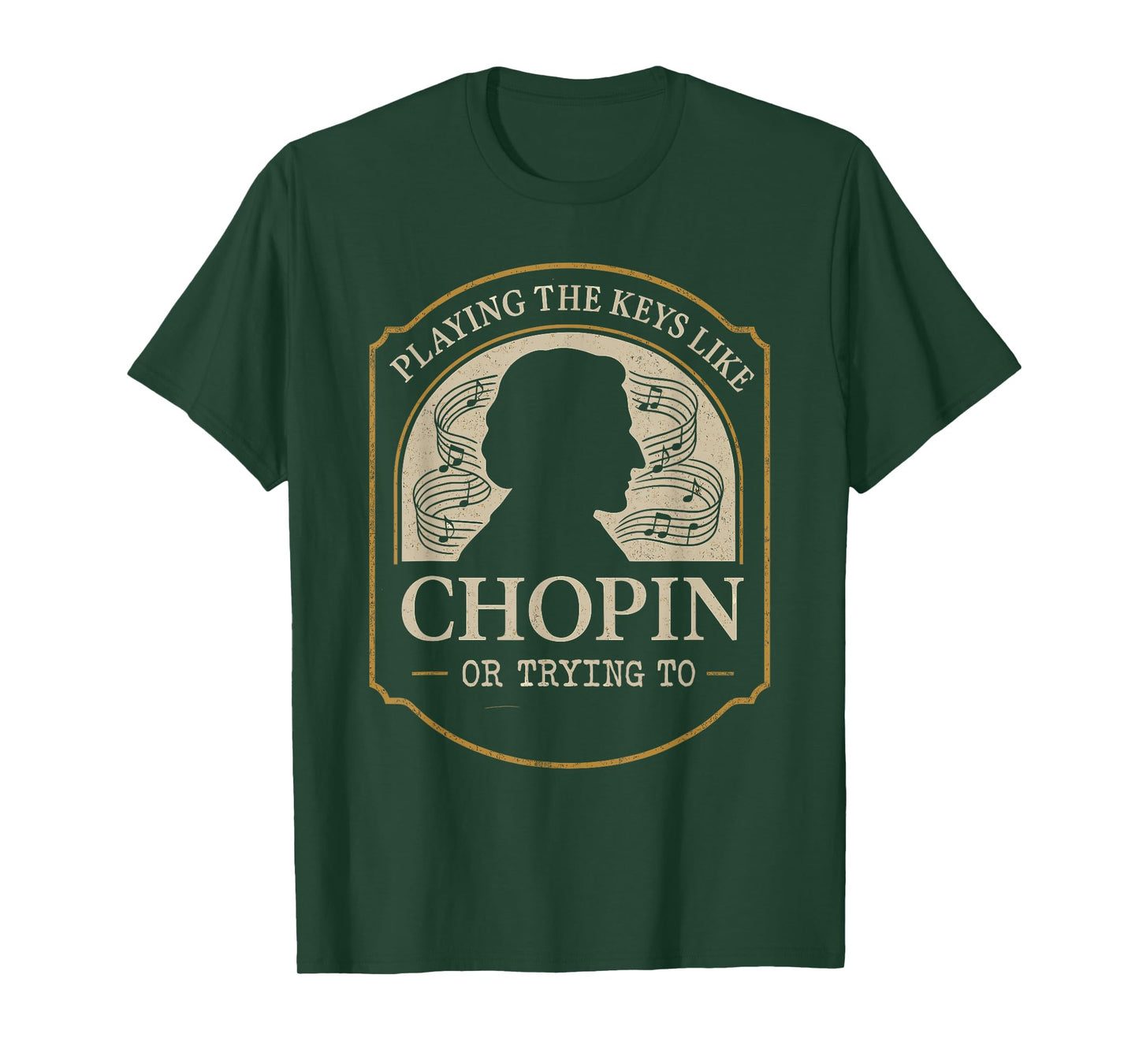 Classical Pianist Piano Life Music Recital Gift Chopin T-Shirt
