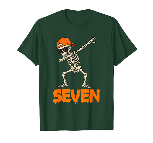 Funny Dabbing Skeleton 67 Meme Matching Halloween Costume T-Shirt