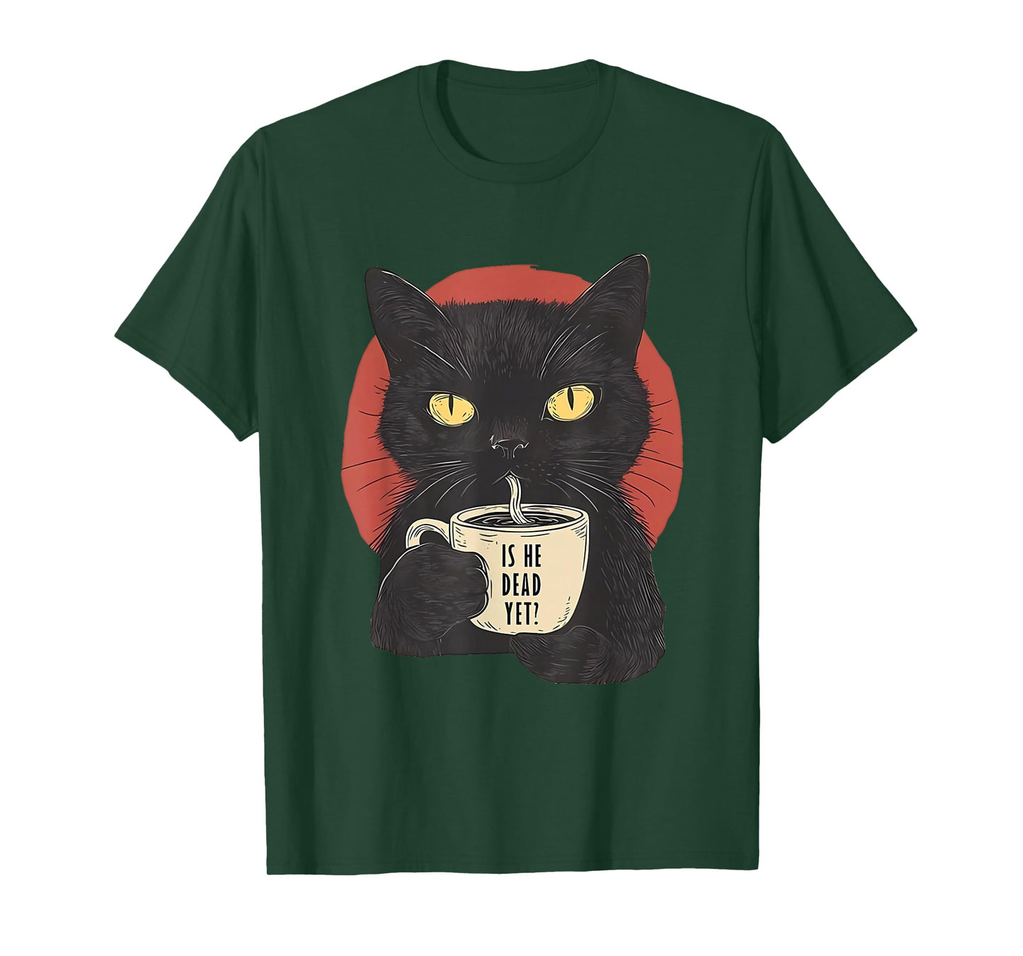 is He Vintage Dead Yet Dark Humor Retro Gifts T-Shirt