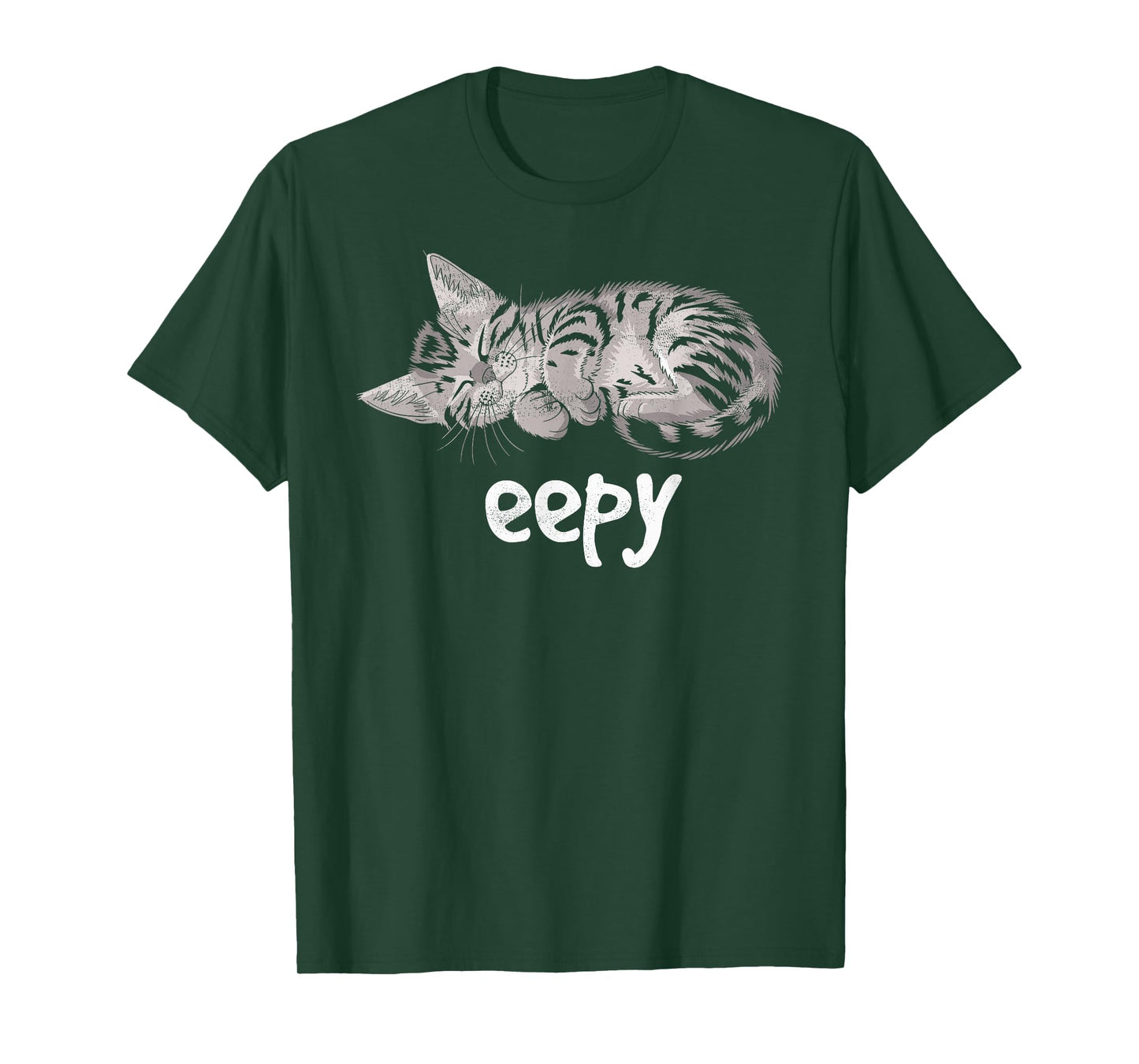 Napping eepy Cat Sleepy Meme Funny Cats Lover Cute Kitty T-Shirt