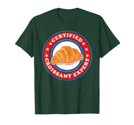 Croissant Expert | French Food Croissants T-Shirt