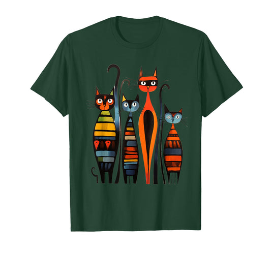 Century Art Kitten Lover Artwork Classic Cute Cat T-Shirt