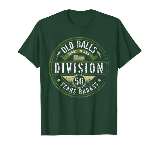 Funny 50th Birthday for Military Veteran T-Shirt