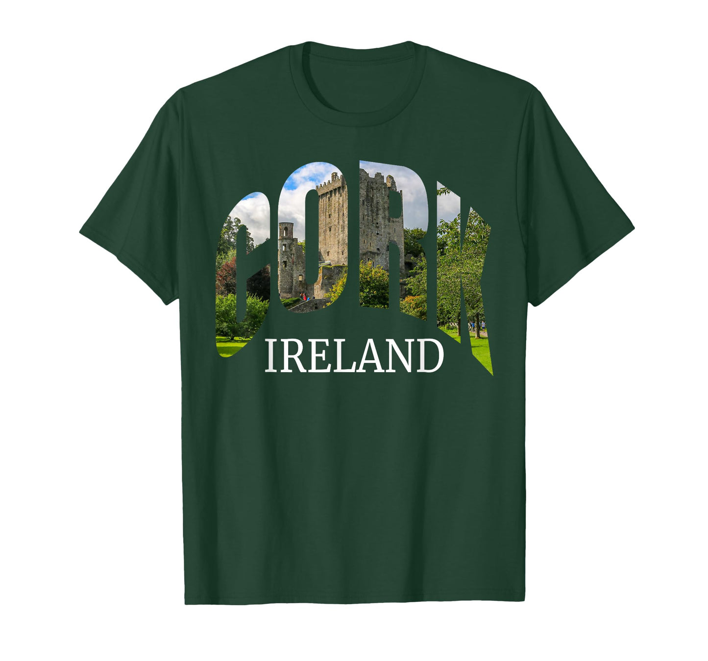 Cork Ireland Blarney Castle Photography Vacation Souvenir T-Shirt