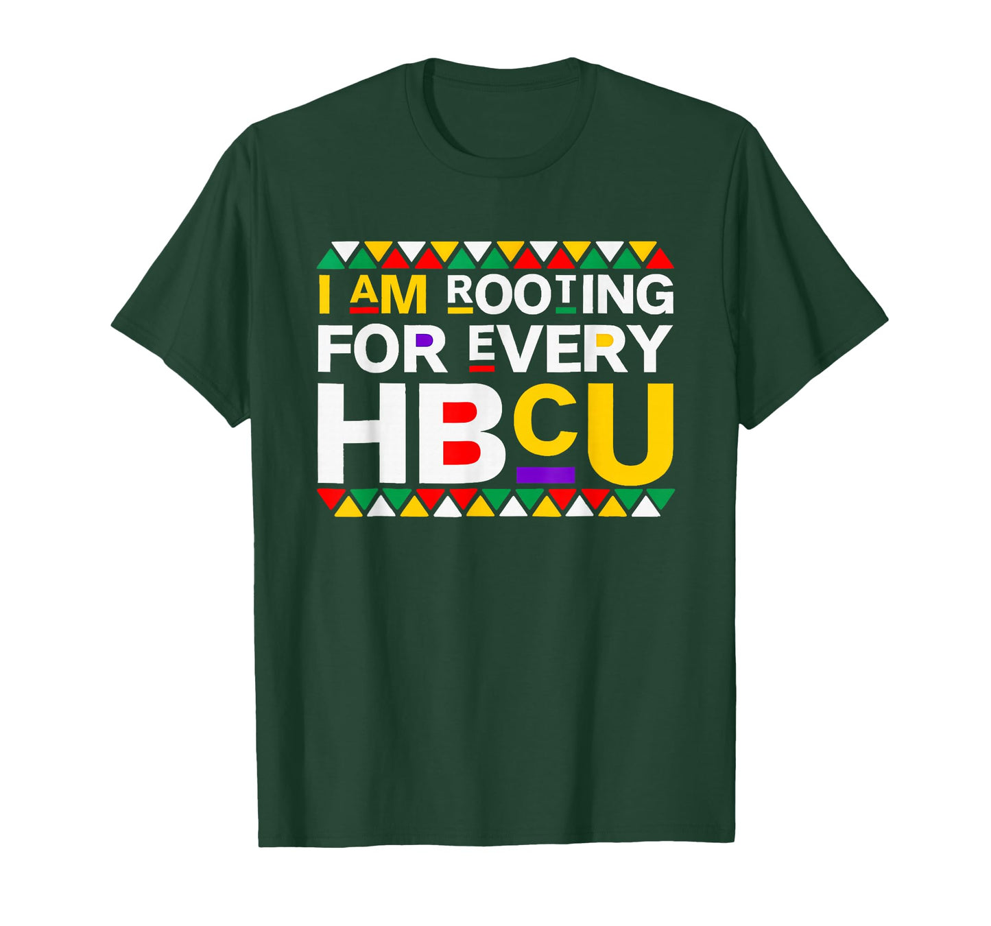 HBCU Black History Month I'm Rooting for Every HBCU Women T-Shirt