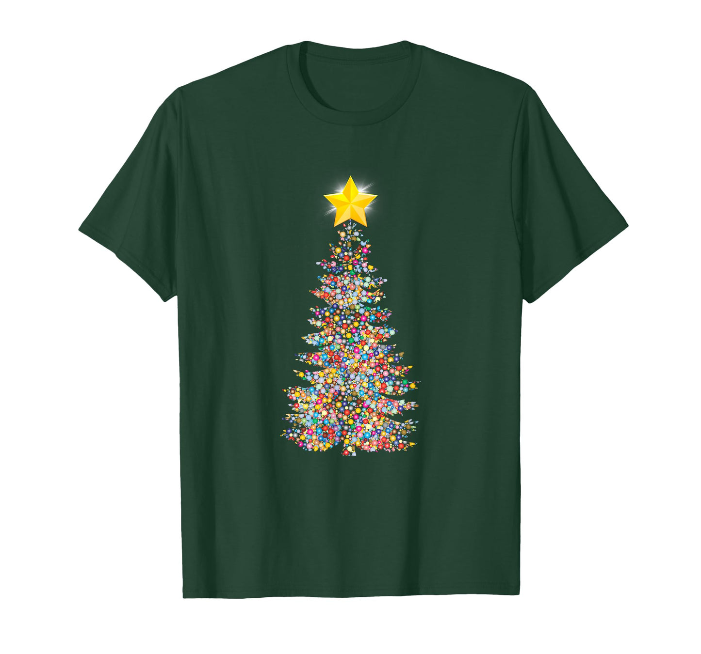 Christmas Tree T-Shirt, Funny Christmas Gift Idea T-Shirt