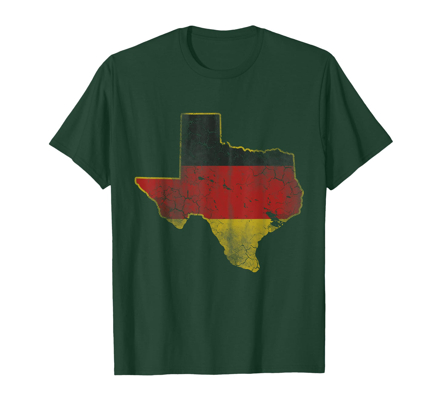 Texas German American Flag Texan Germany Deutschland T-Shirt