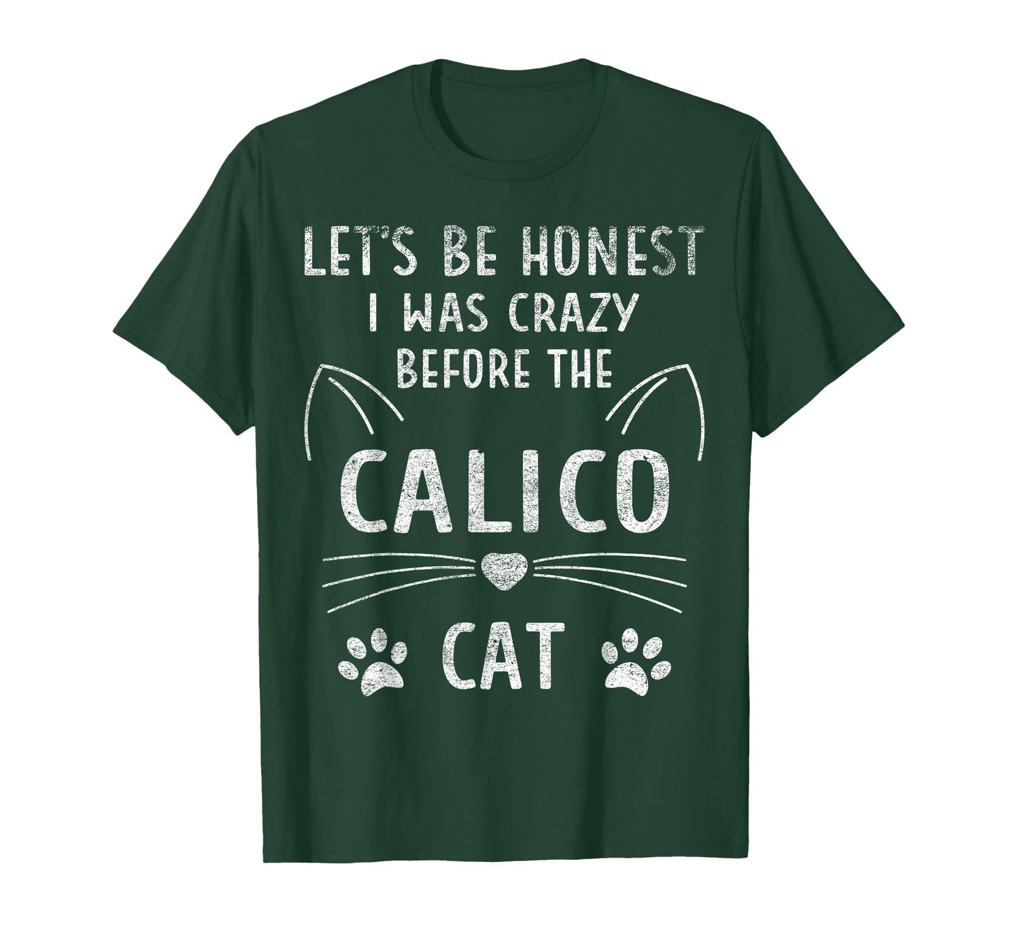 Caliby Accessories Stuff Apparel Owner Dilute Calico Cat T-Shirt