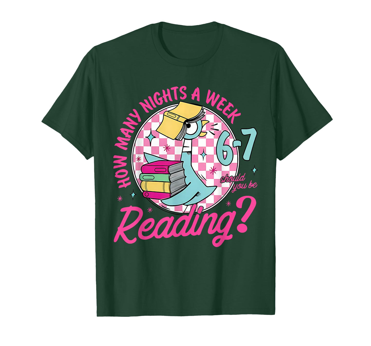 How Many Nights A Week Should You Be Reading 67 Meme T-Shirt