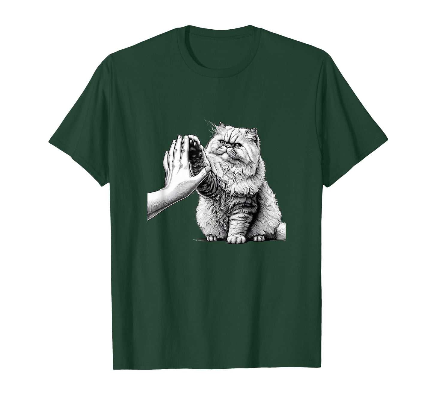 Persian Cat High Five Persian Cats Persian Cat Lover T-Shirt