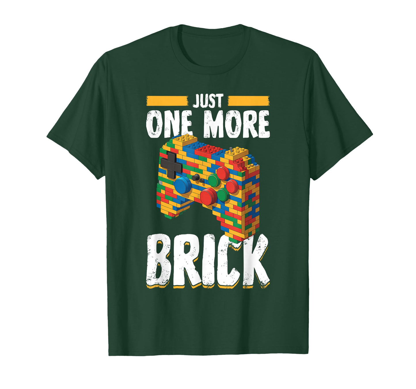 Building Blocks Gamer Gaming Brick Builder T-Shirt