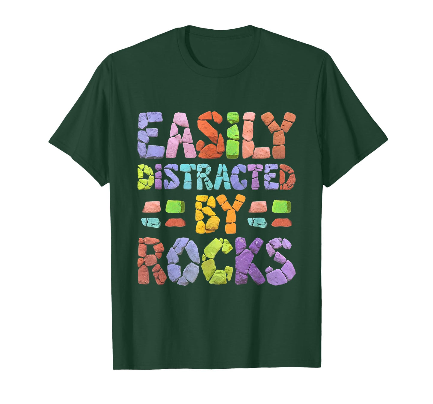 Easily Distracted By Rocks T-Shirt