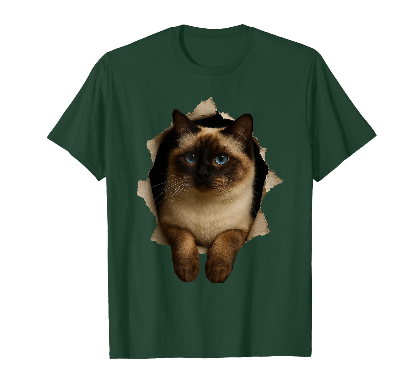 Cute Birman Cat Lover Cat Artwork Animal Pet Siamese Owner T-Shirt