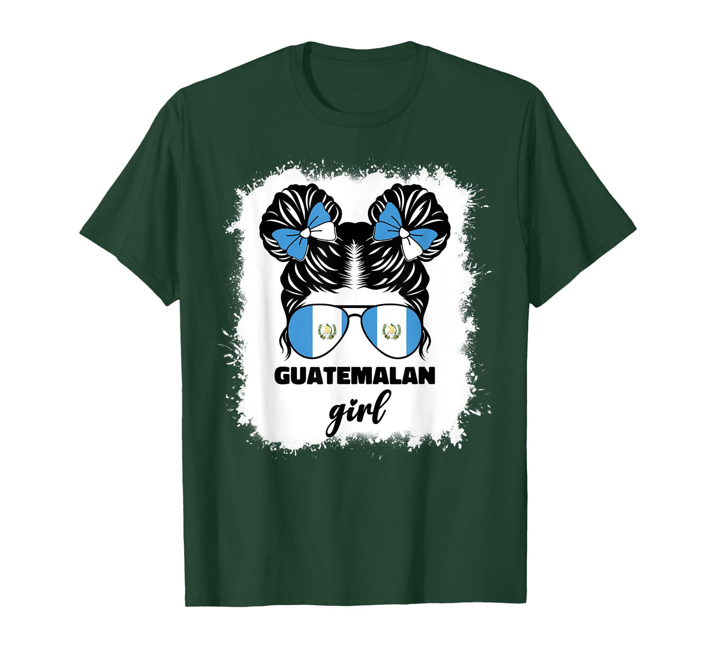 Guatemalan Girl For Baby Kids Girls Cute Kid Guatemala Flag T-Shirt