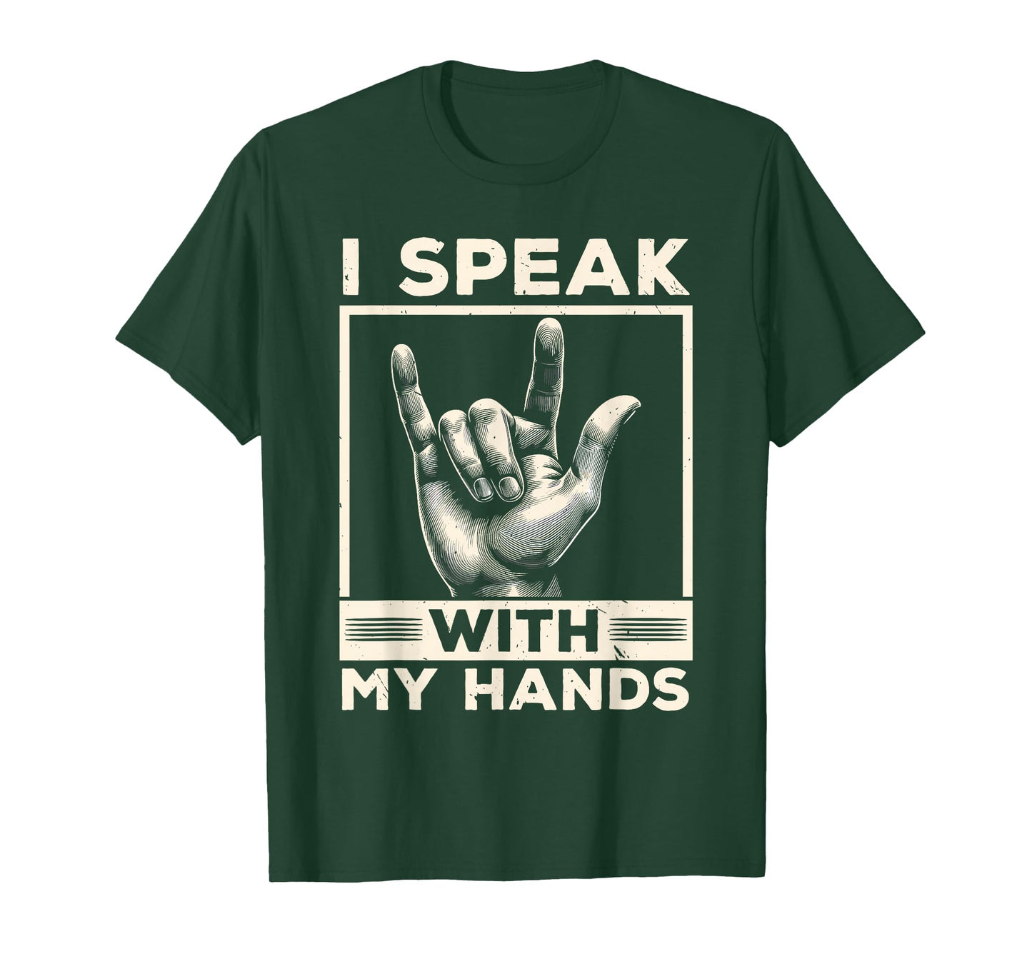 ASL Interpreter Deaf ASL Teacher American Sign Language T-Shirt