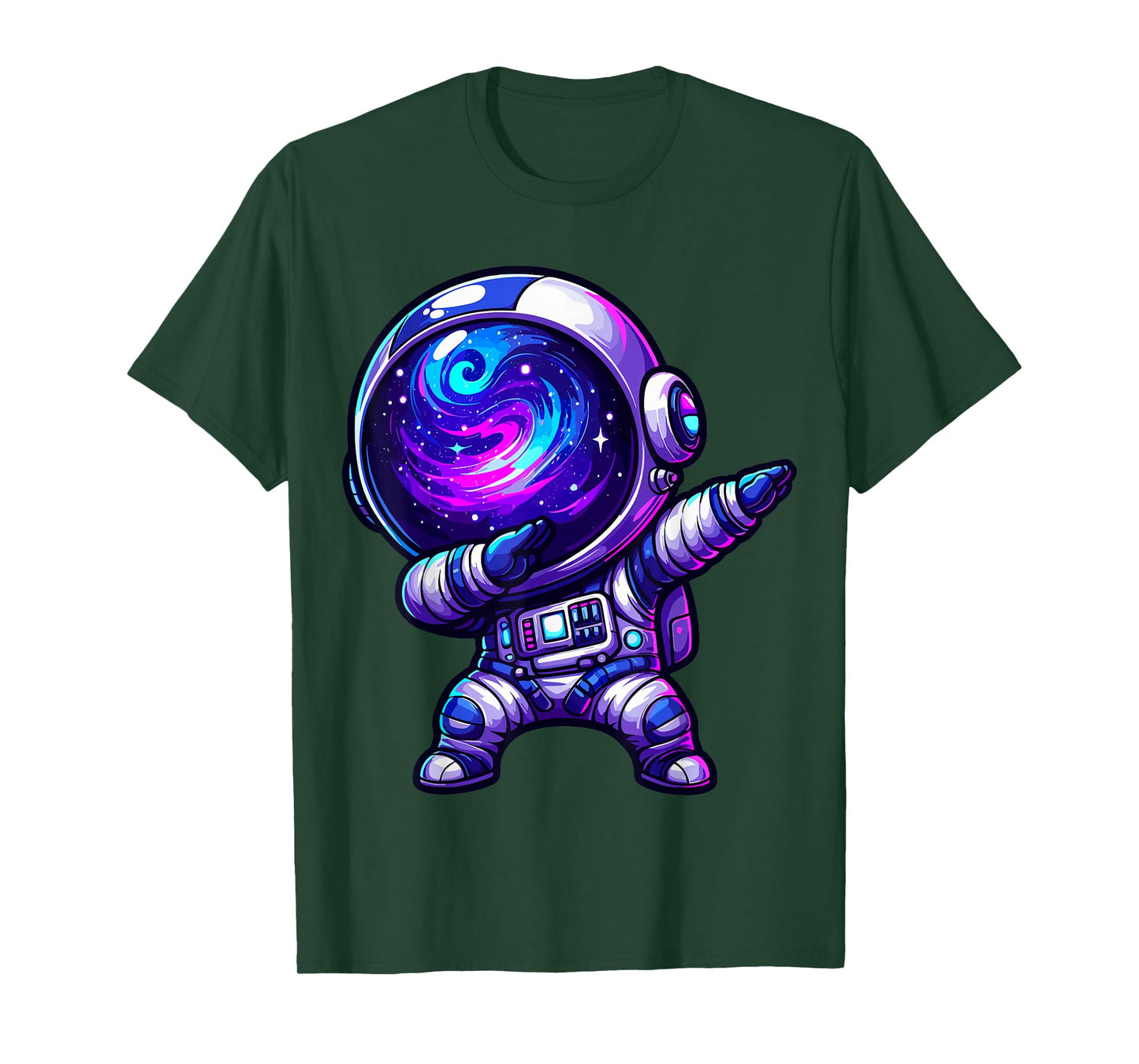 Dabbing Astronaut Galaxy Space T-Shirt