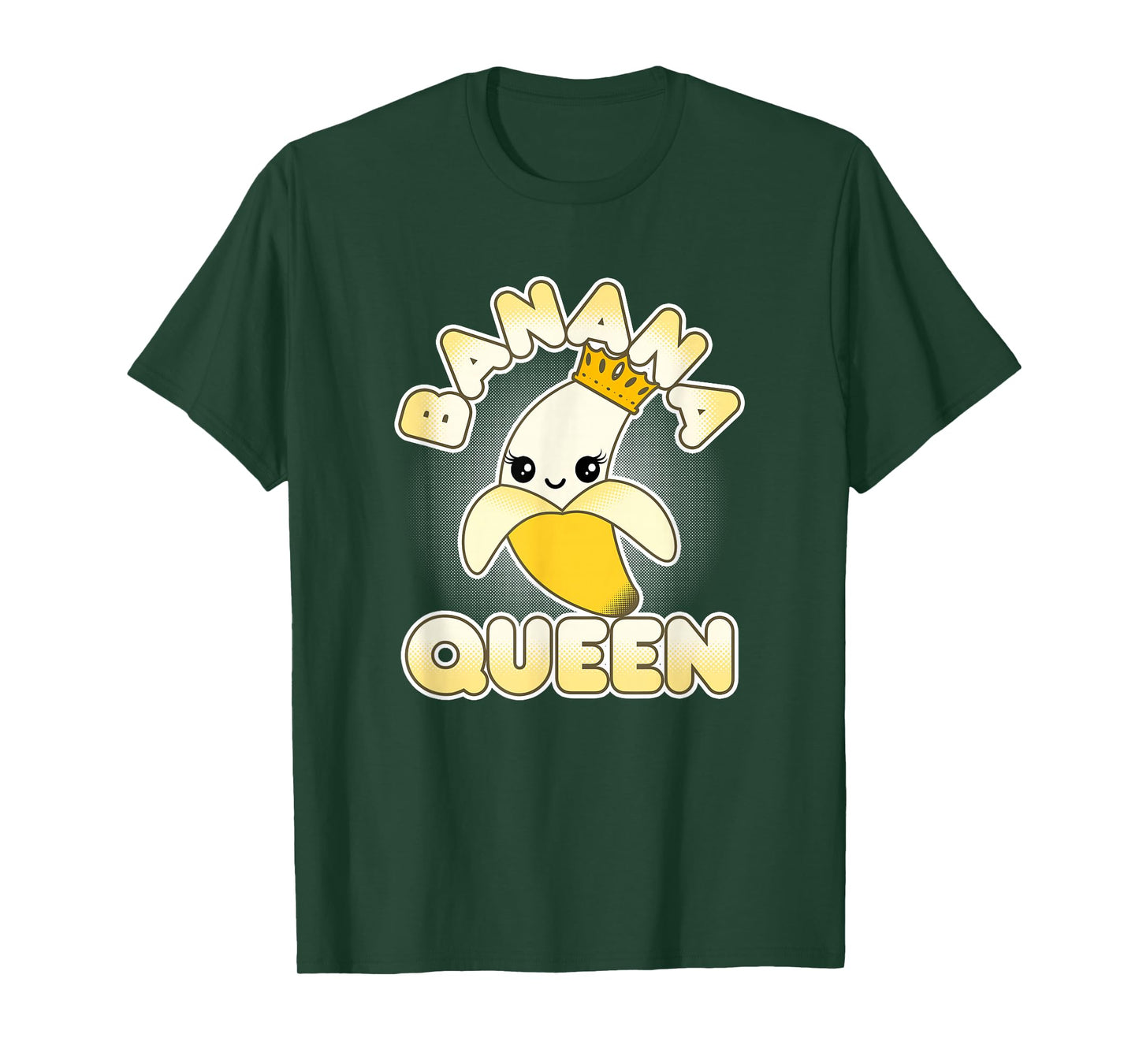 Banana Shirts for Women Girls Cute Kawaii Banana Queen T-Shirt