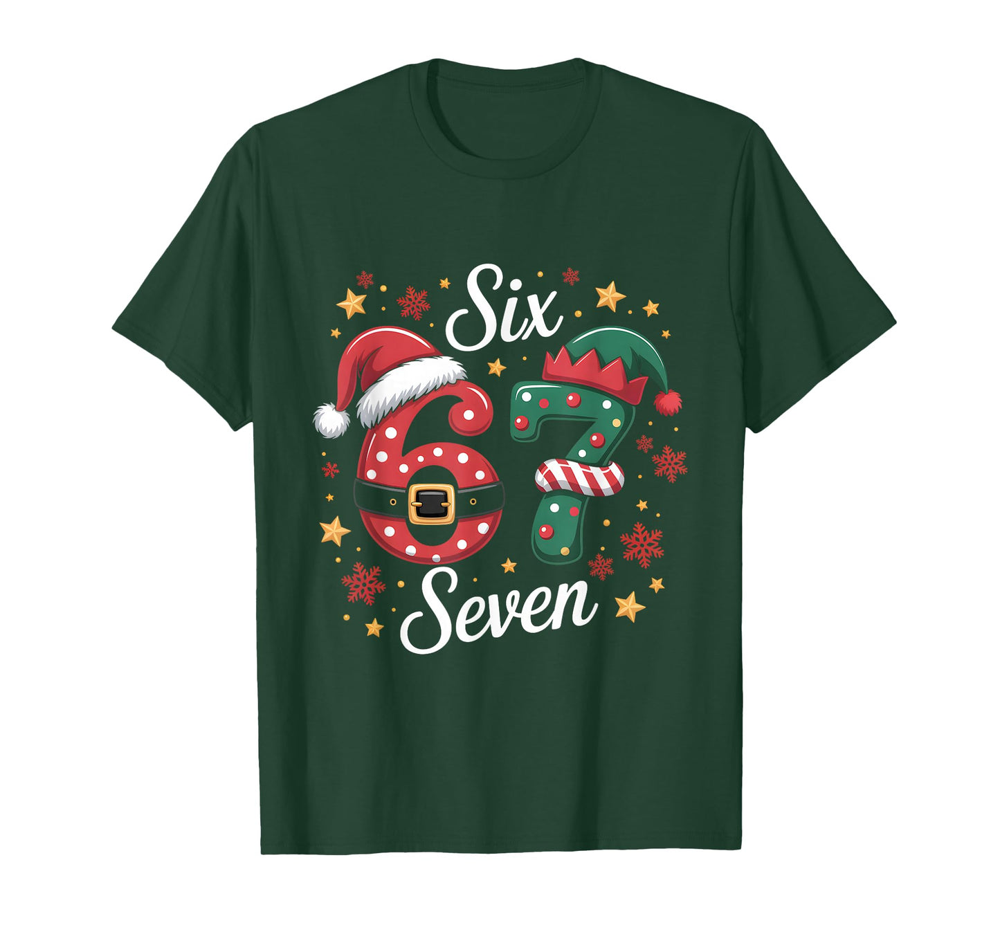 67 Meme Six Seven for Kids Women Men Boys Girls Christmas T-Shirt