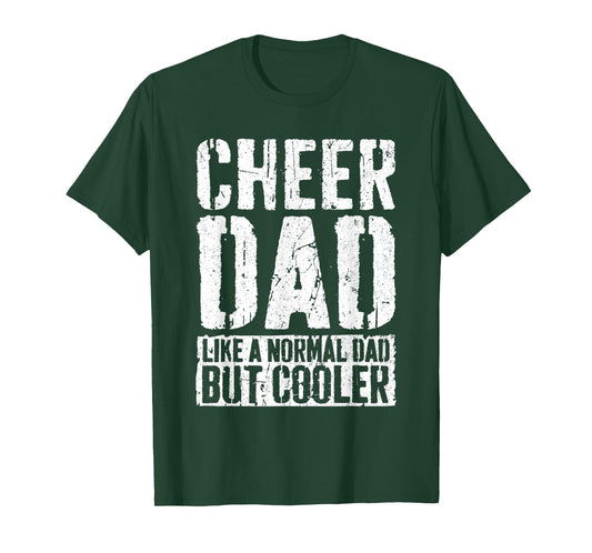 Cheer Dad Shirt Men Fathers Day Cheer Dad T-Shirt