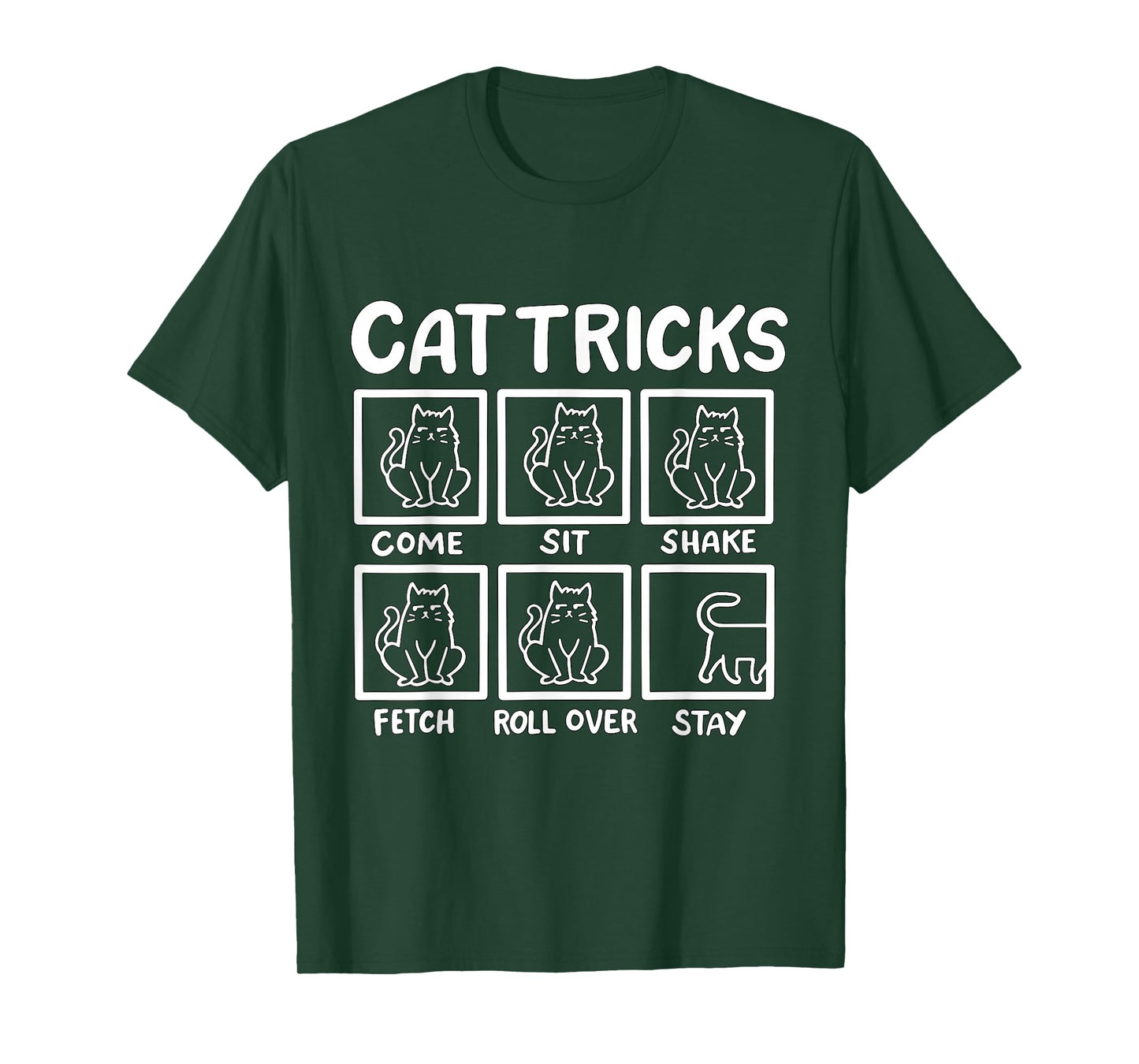 Cat Tricks Men Women Girls Kids T-Shirt