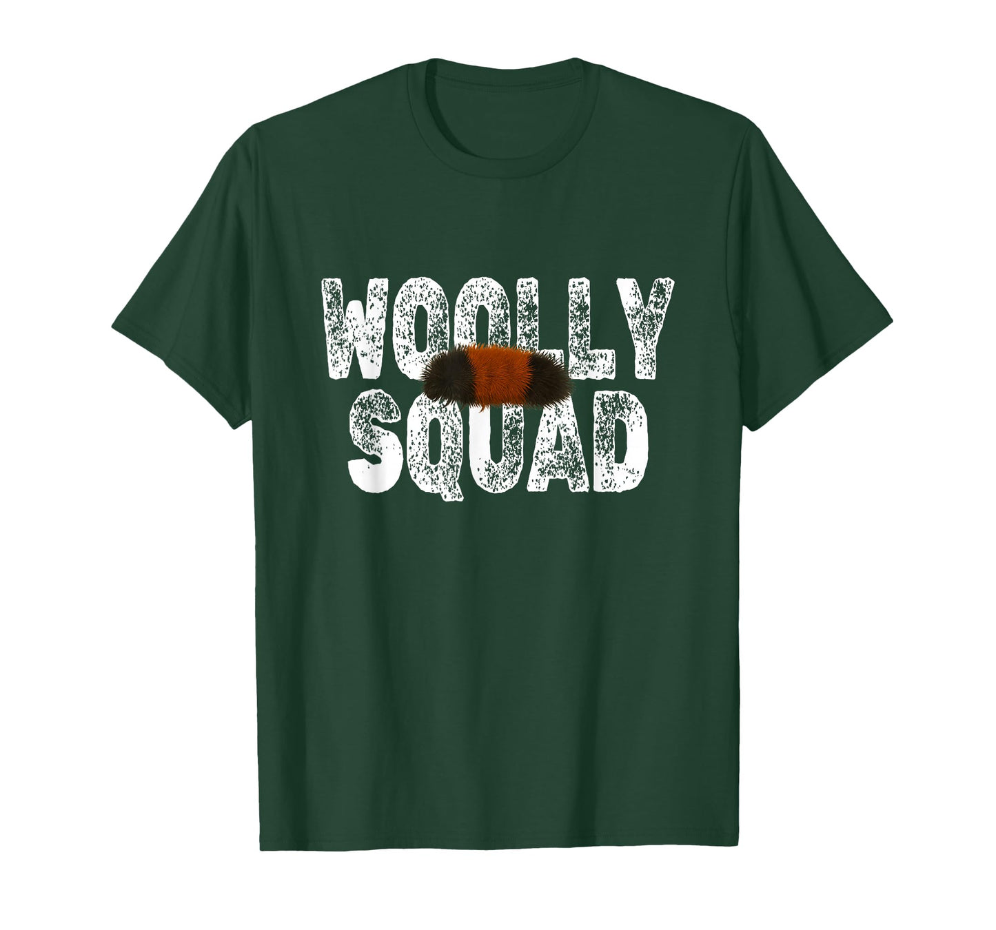 Funny Woolly Squad Caterpillar Bear Worm Winter Forecast T-Shirt