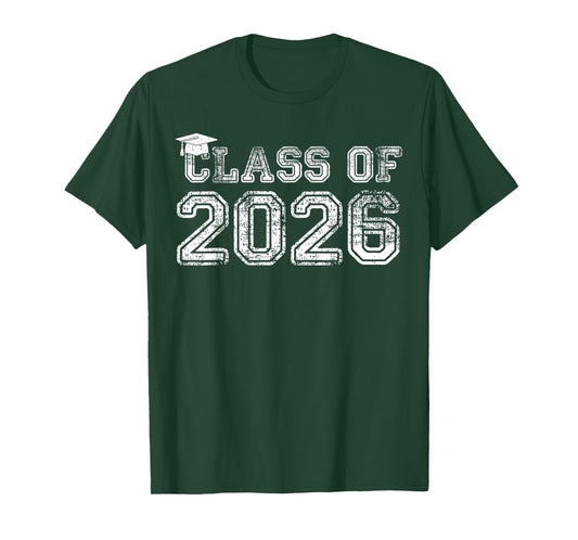 Class of 2026 Shirt Senior 2026 Graduation T-Shirt