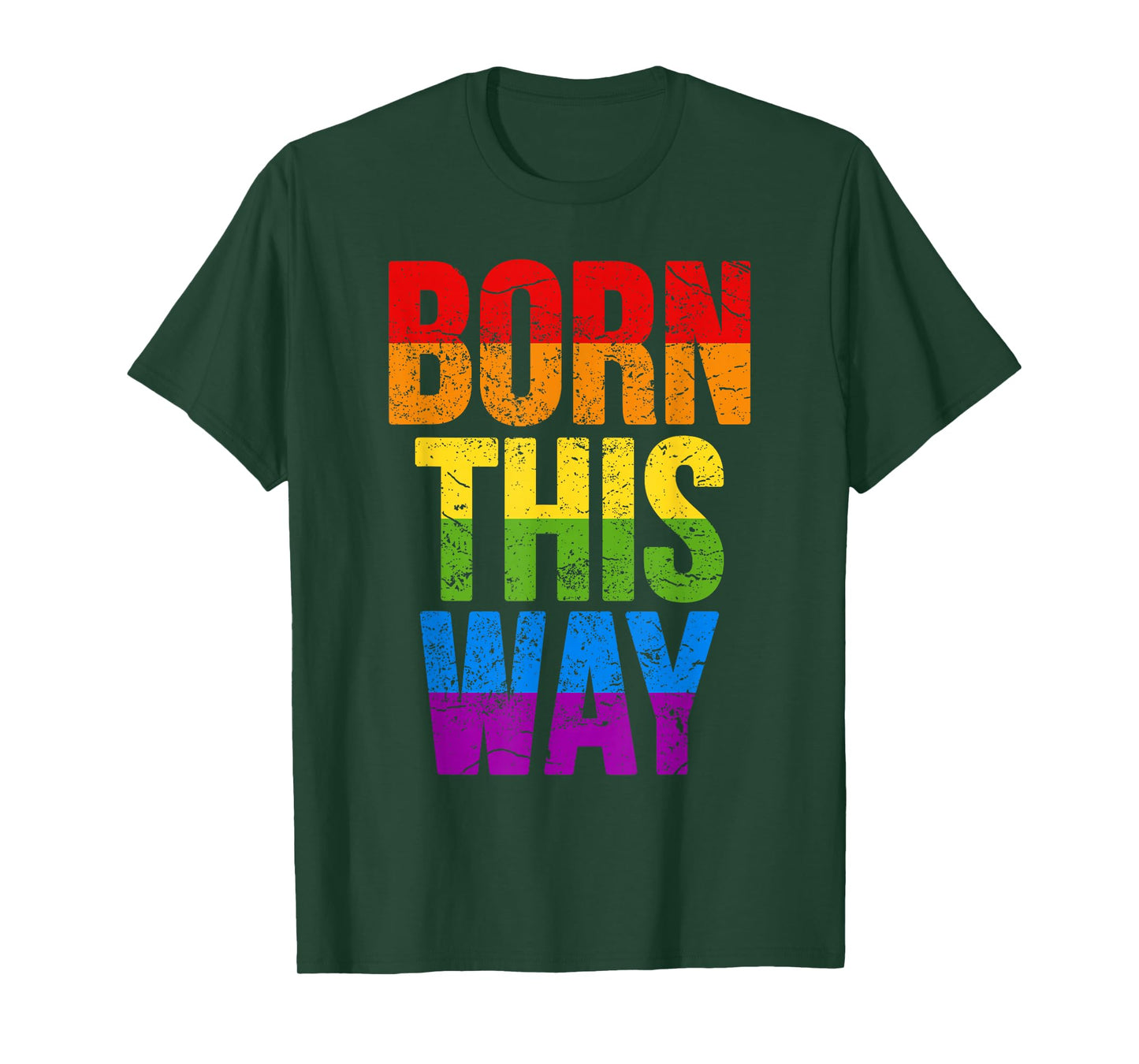 LGBTQ Born This Way Gift T-Shirt