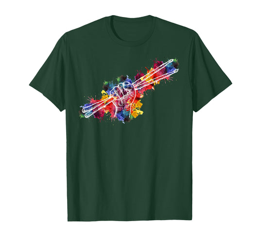 Drummer Drum Set Drumsticks T-Shirt