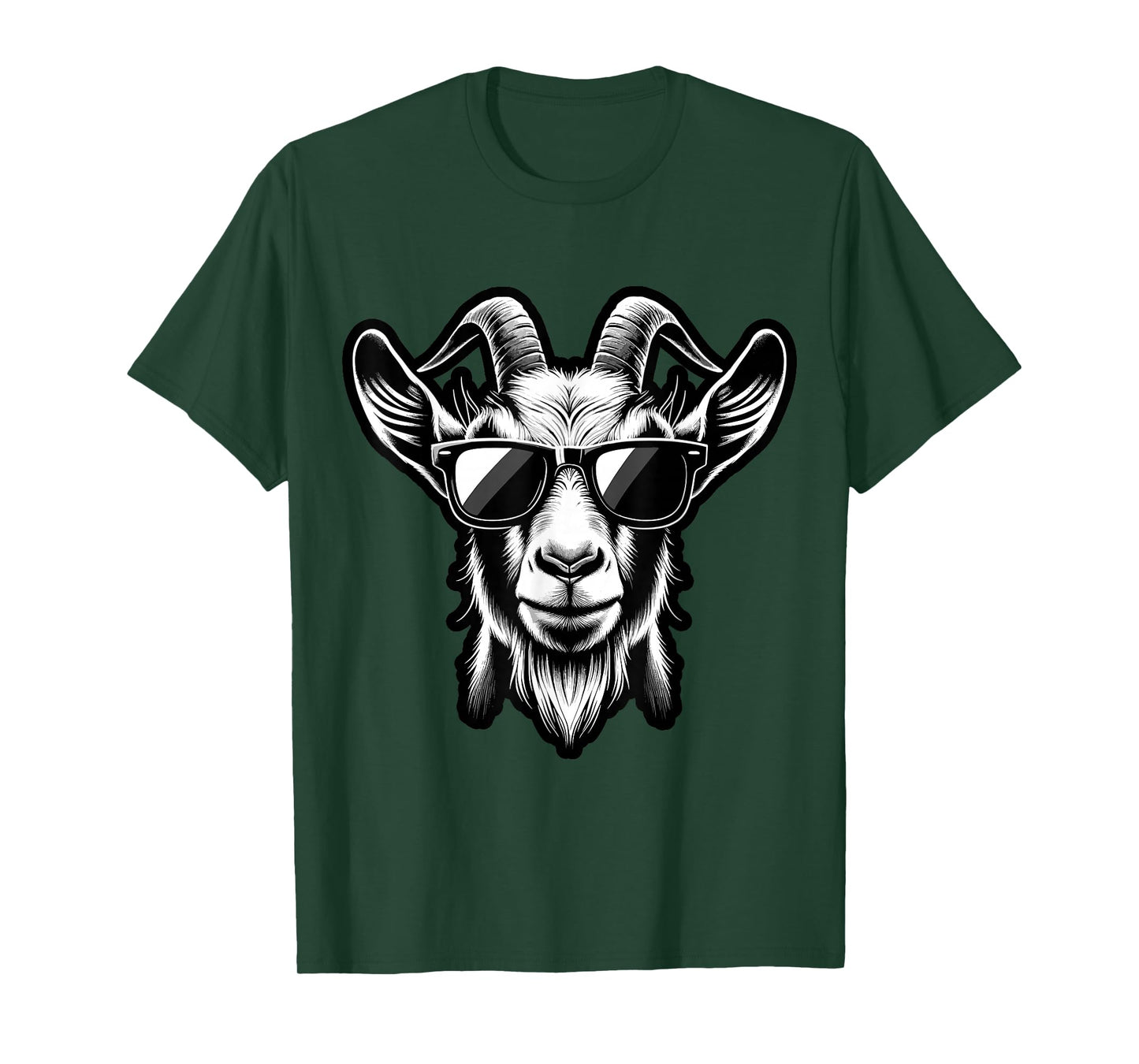 cool Goat with Sunglasses T-Shirt