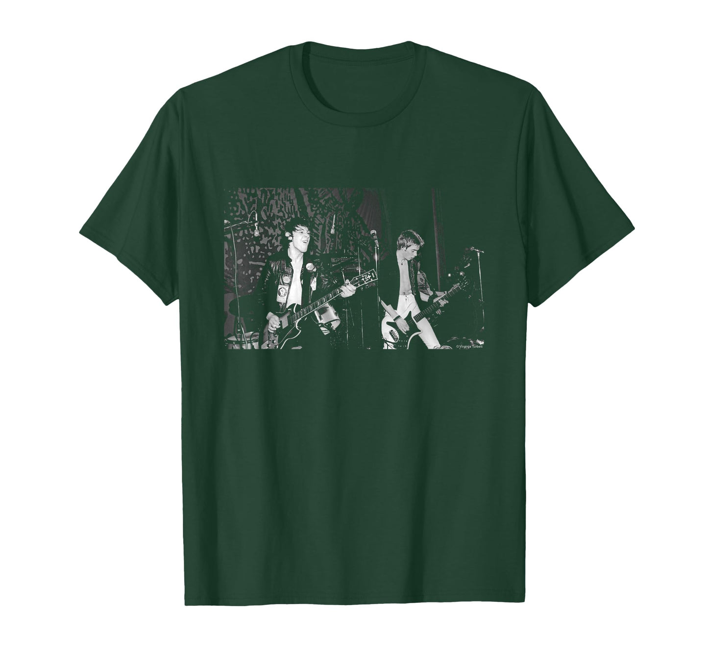 Stiff Little Fingers Punk Band Live By Virgina Turbett T-Shirt