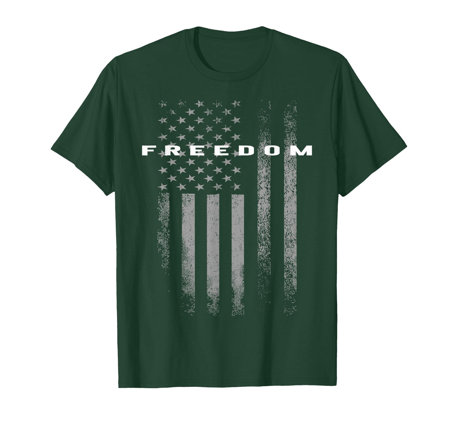 Red Freedom American Flag Shirt for Men and Women T-Shirt