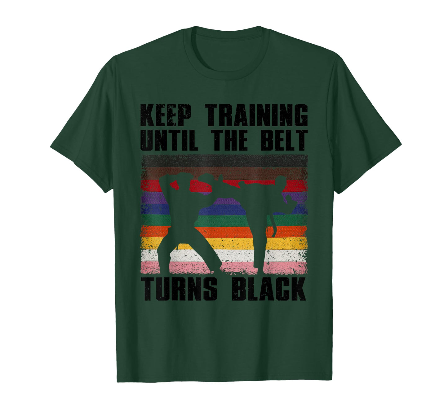 Cool Karate Art For Men Women Martial Art Karate Black Belt T-Shirt