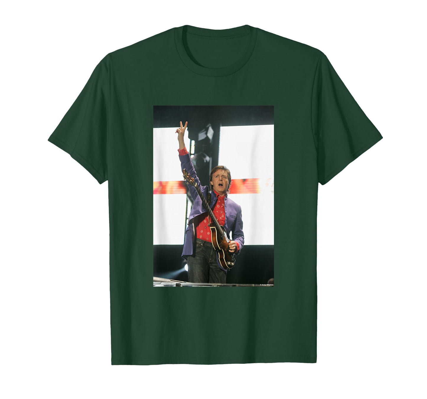 Paul McCartney of The Beatles at Glastonbury Andy Willsher T-Shirt