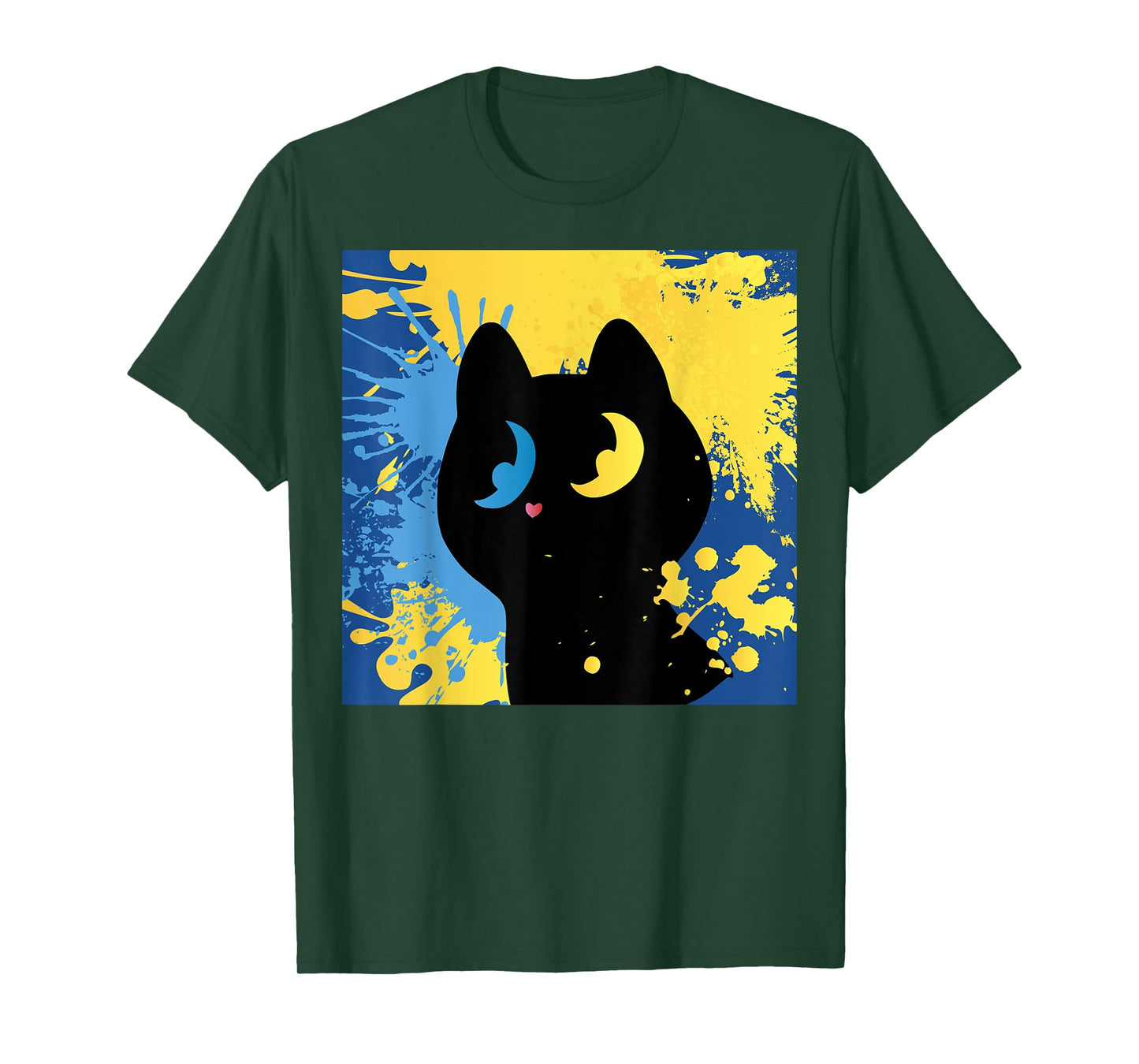 Ukrainian cats Ukraine Ukraine Flag cat lovers T-Shirt