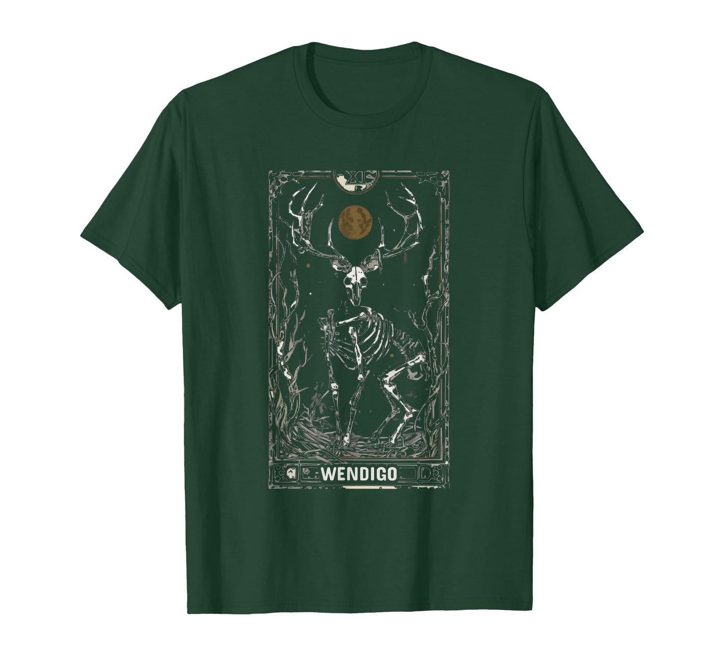 Wendigo Monster Legendary Creature Cryptozoology Cryptid T-Shirt