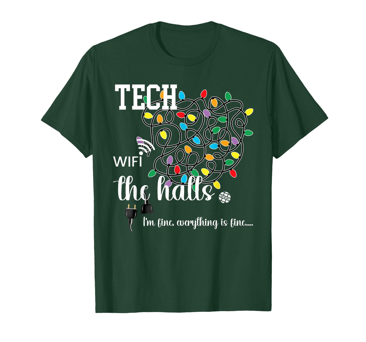 Technology Teacher Christmas Information Teacher STEM STEAM T-Shirt
