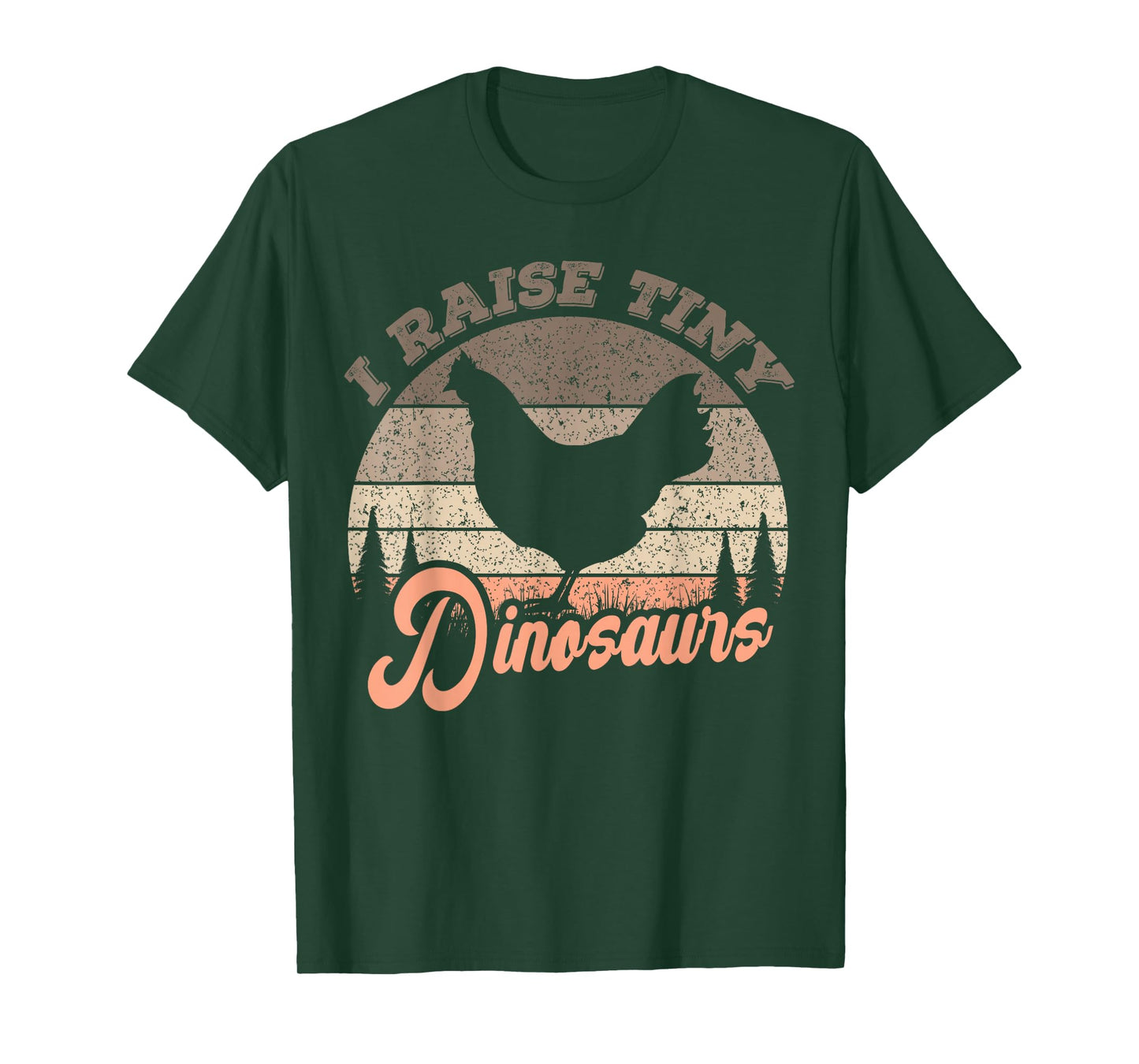 I Raise Tiny Dinosaurs, Chicken Lover Vintage T-Shirt