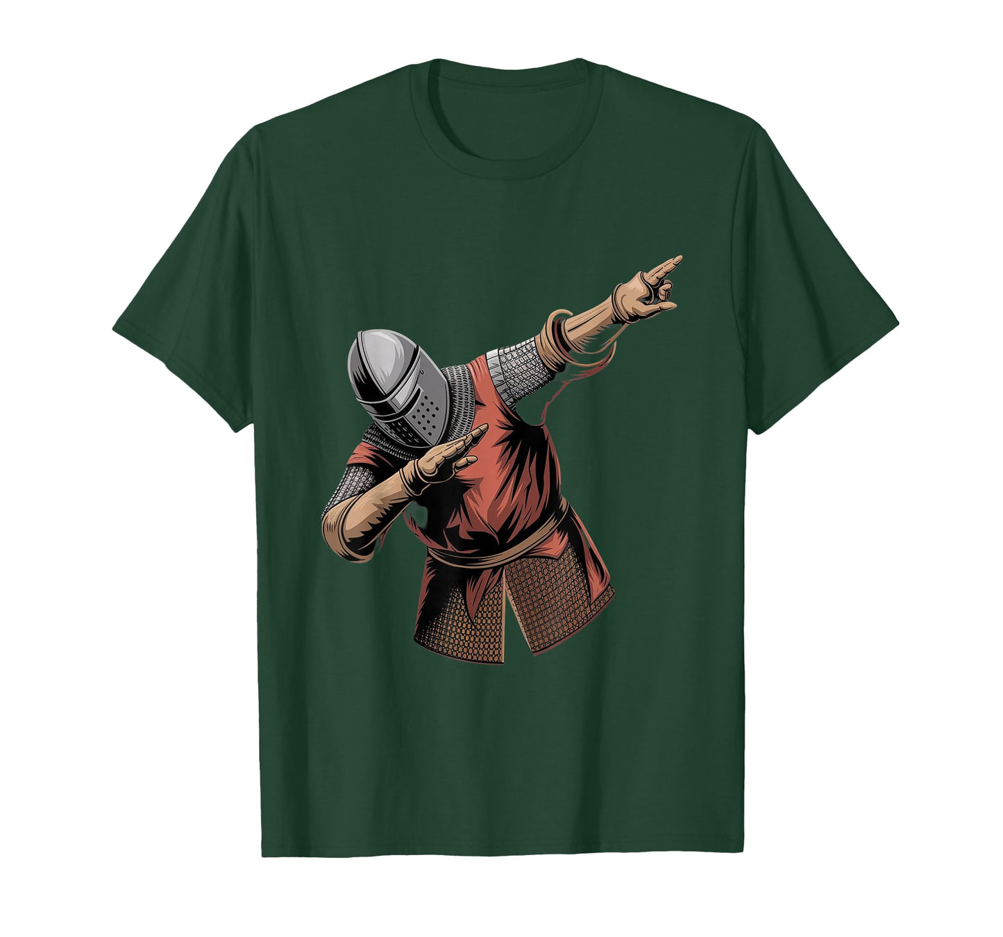 Dabbing Medieval Knight Funny Renaissance T-Shirt