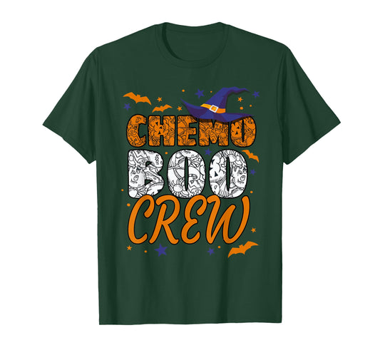 Chemo Boo Crew Halloween Chemo Nurse Matching T-Shirt