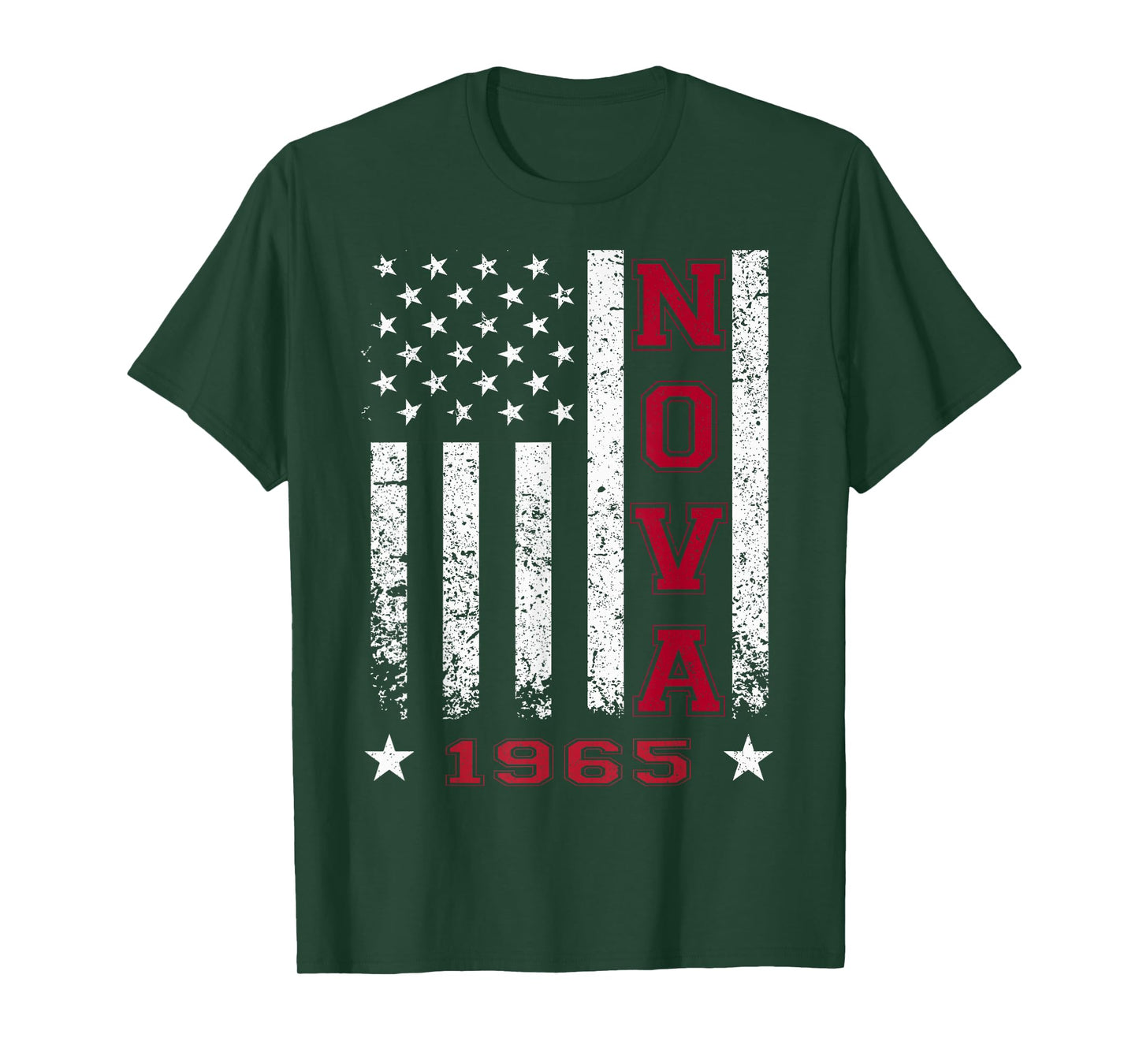 Jersey Style Nova 65 1965 Classic Old School Muscle Car T-Shirt