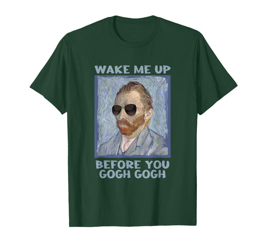 Artsy Van Gogh Meme for Men Design for Artists Men T-Shirt Small