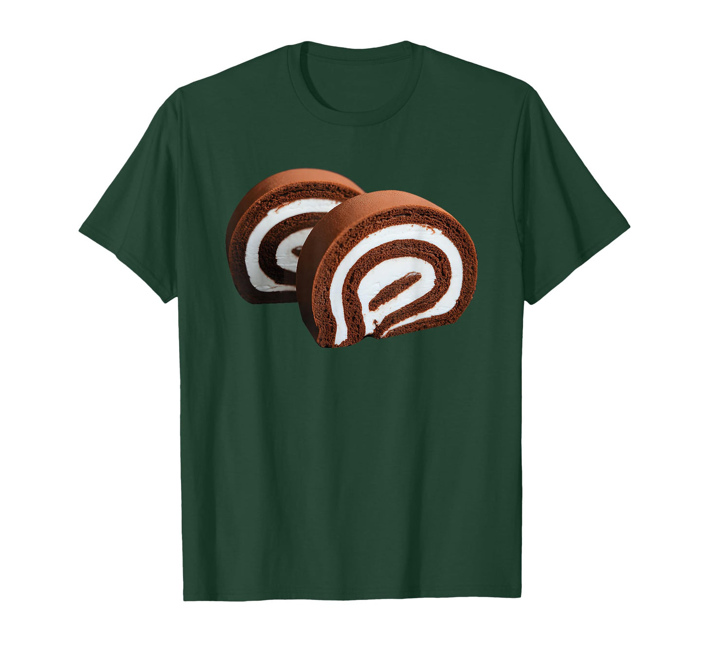 Chocolate Swiss Roll Cake T-Shirt