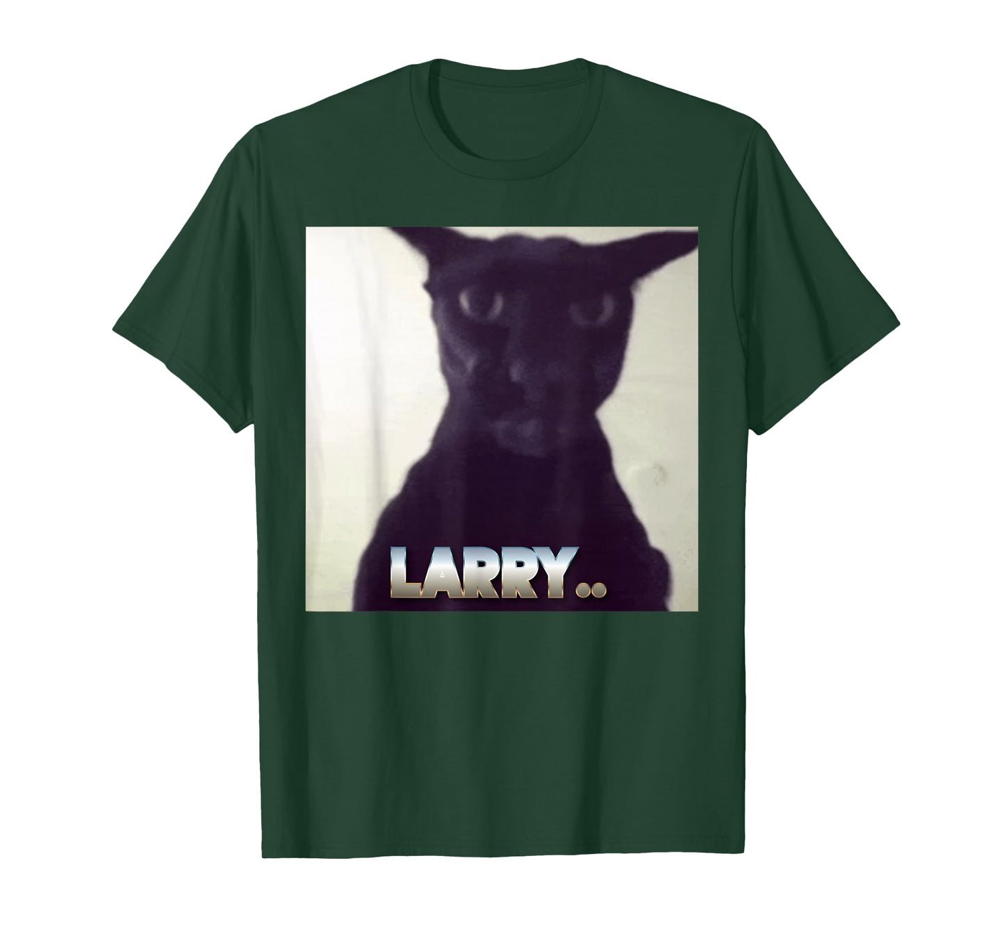 Evil Larry Meme Larry Cat Meme Cursed Memes Brainrot Memes T-Shirt