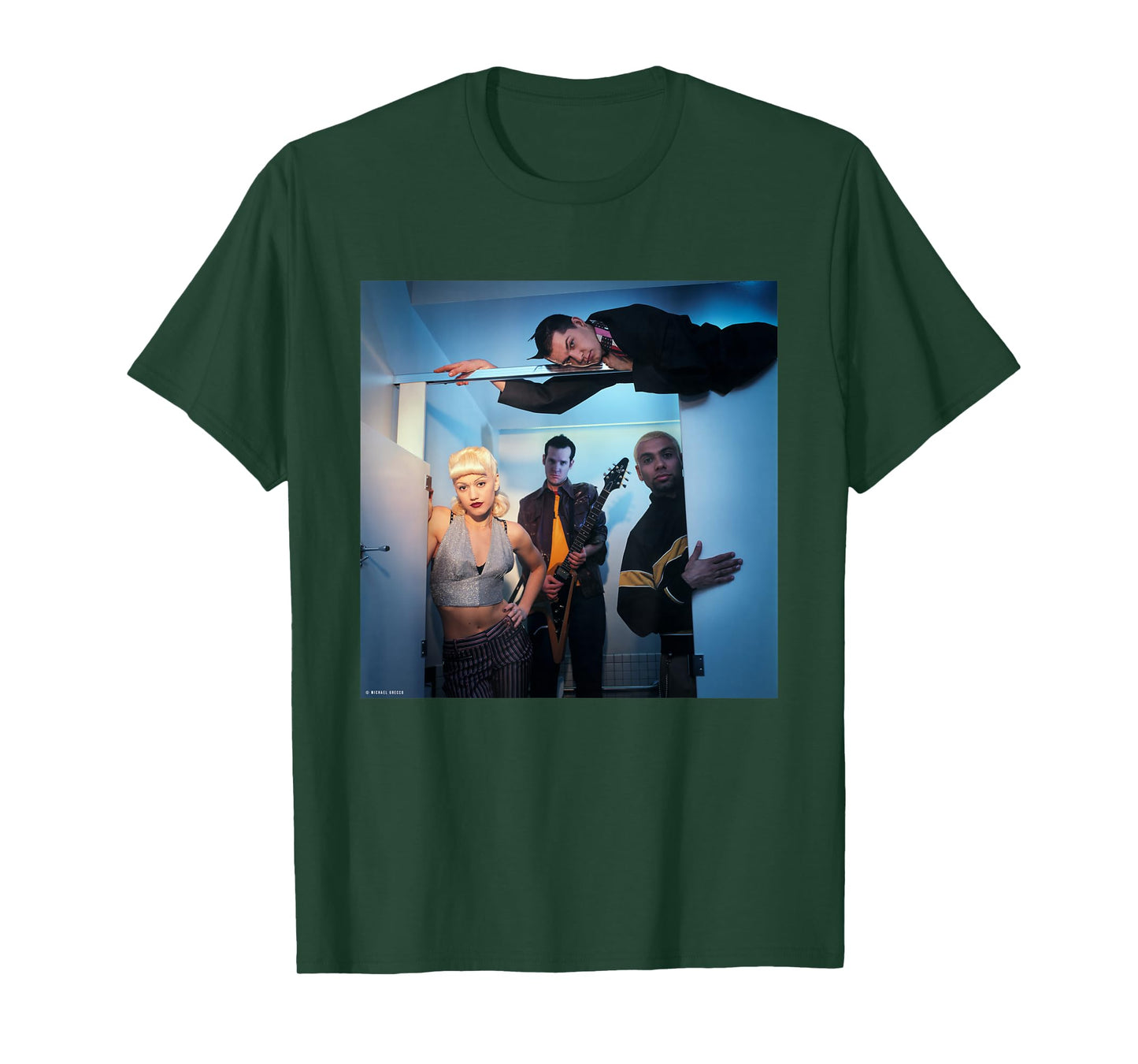 No Doubt Gwen Stefani Band Shoot by Michael Grecco T-Shirt