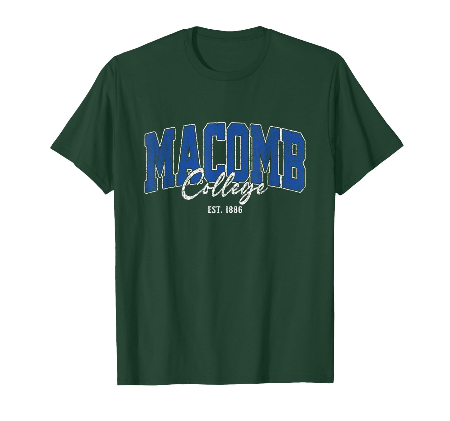 Macomb Collegiate of Technology Arch Retro for Men Women T-Shirt